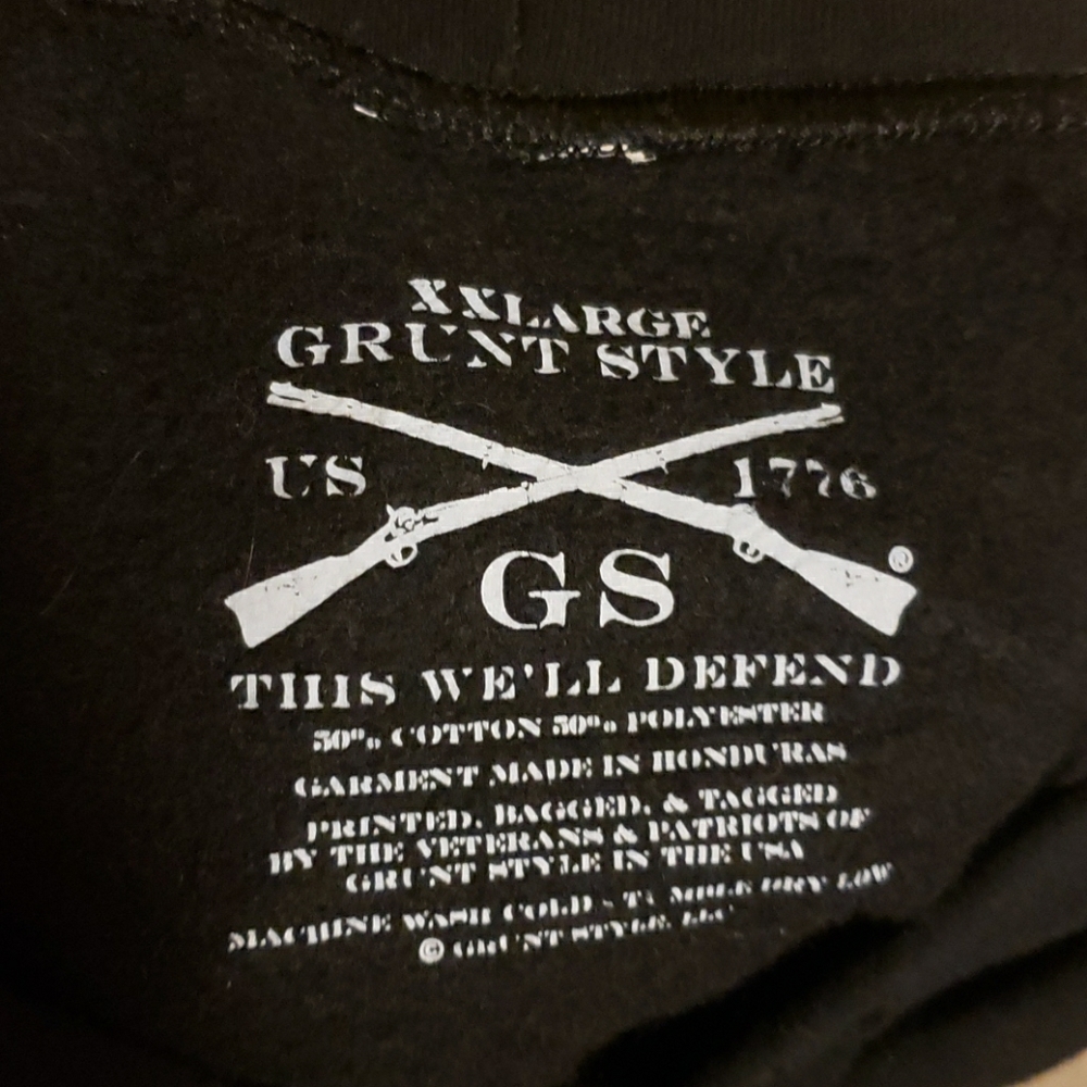 Grunt style hoodie Beautiful BADASS